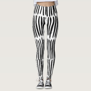 Vertikale Elemente: HandGezeichnet Nahtloser Stil. Leggings