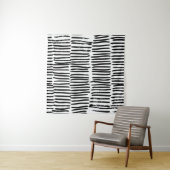 Vertikale Elemente: HandGezeichnet Nahtloser Stil. Wandteppich (Beispiel (Horizontal))