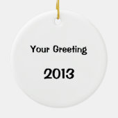 Vertikale Faust-Verzierung Keramikornament (Hinten)