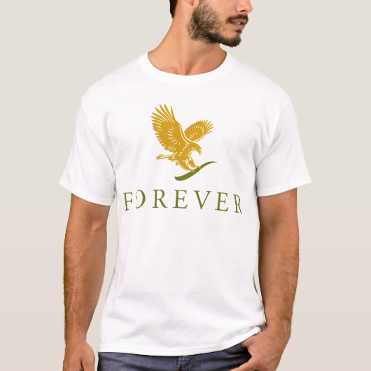 Vertikale FÜR IMMER Feathered.png T-Shirt (Vorderseite)