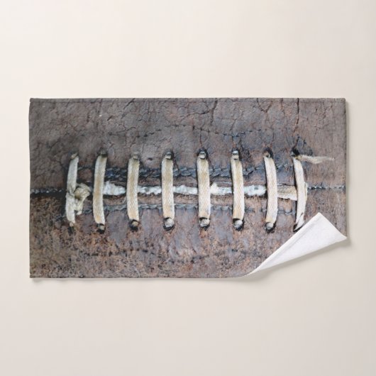 Vertikale Fußball-Strings Badhandtuch Set (Handtuch)