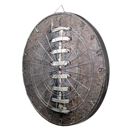 Vertikale Fußballeffekte Dartscheibe (Vorderseite rechts)