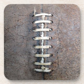 Vertikale Fußballeffekte Getränkeuntersetzer (Vorderseite)