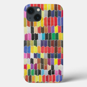 Vertikale geschweifte Swatches-Kollage Case-Mate iPhone Hülle