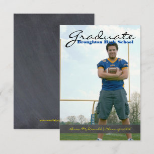 Vertikale-graduiertes Foto - Streifen der Einladung