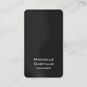 Vertikale Grauwellen Einzigartiges Design Visitenkarte