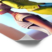 Vertikale Grenzen Ken Gage Design Poster (Ecke)