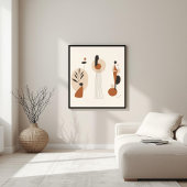 Vertikale Harmonie Poster