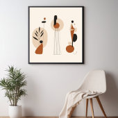 Vertikale Harmonie Poster
