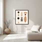 Vertikale Harmonie-Studie Poster