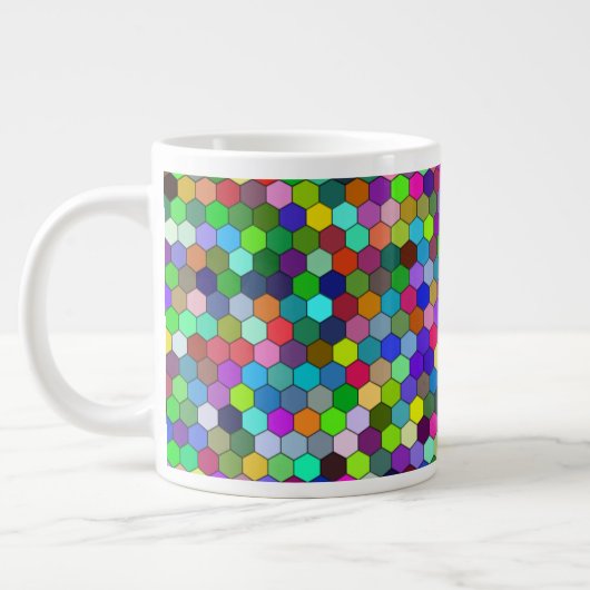 Vertikale Hexagons 20oz Tasse (Links)