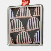 Vertikale Holzlobsterfallen Ornament Aus Metall (Links)