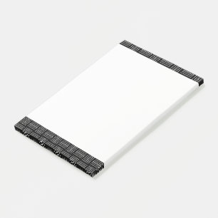 Vertikale horizontale Linien Post-It;  langer Post-it Klebezettel