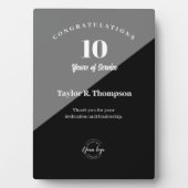 Vertikale Jahre der Anerkennung von Mitarbeitern Fotoplatte (Vorderseite)