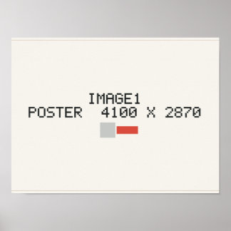 vertikale Karte - personalisiert Poster