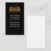 Vertikale Kfz-Visitenkarten Visitenkarte (Vorne/Hinten)