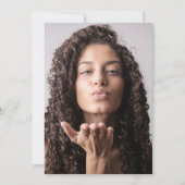 Vertikale Klasse 2024 Graduate Foto Keepake Dankeskarte (Vorderseite)