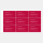 Vertikale Linie Hinzufügen eines benutzerdefiniert Etiketten (Blatt)