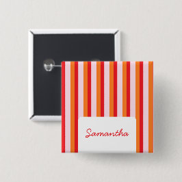 Vertikale Linien personalisierte Streifen Button