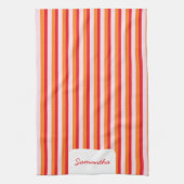 Vertikale Linien personalisierte Streifen Geschirrtuch (Vertikal)