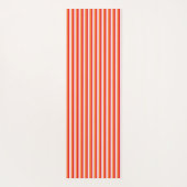 Vertikale Linien personalisierte Streifen Yogamatte (Rückseite)