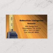 Vertikale Messung von Bandbauarbeiten Visitenkarte (Vorderseite)