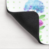 Vertikale nahtlose Mustergrenze des Aquarells Mousepad (Ecke)
