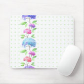 Vertikale nahtlose Mustergrenze des Aquarells Mousepad (Mit Mouse)