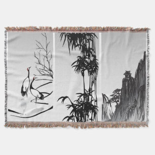 Vertikale orientalische Rolle Decke