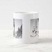 Vertikale orientalische Rolle Jumbo-Tasse (Vorderseite)