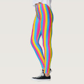 Vertikale Pansexual-Markierung Leggings (Links)