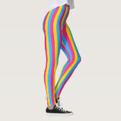 Vertikale Pansexual-Markierung Leggings (Rechts)
