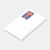 Vertikale Post-It-Notizen über Motif Post-it Klebezettel (angewinkelt)