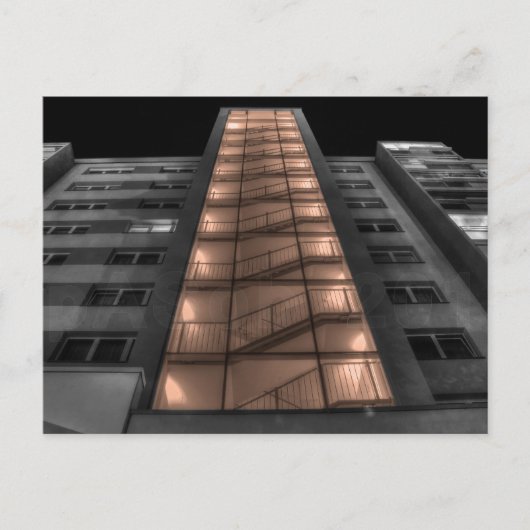 Vertikale Postkarte (Vorderseite)