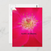 Vertikale Postkarte - Maßgeschneiderte Vorlage (Vorne/Hinten)