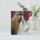 Vertikale Postkarte - Maßgeschneiderte Vorlage (Stehend Vorderseite)