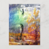 Vertikale Postkarte "Raindancer" (Vorderseite)