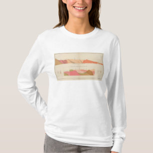 Vertikale Querschnitte der Ader, Sutro Tunnel T-Shirt