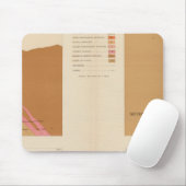 Vertikale Querschnitte des Lodes, Utah-Welle Mousepad (Mit Mouse)