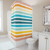 Vertikale Regenbogenstreifen Duschvorhang (Beispiel)