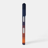 Vertikale Retro-Kosmisches Strahlen iPhone 16 Hülle (Rechte Seite)