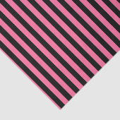 Vertikale rosa und schwarze Streifen Seidenpapier (Ausschnitt)