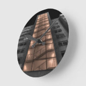 Vertikale Runde Wanduhr (Winkel)