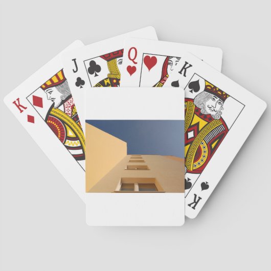 Vertikale Spielkarten (Rückseite)