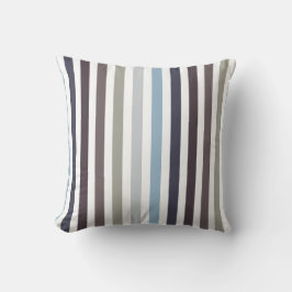 Vertikale Streifen - Biber Kissen