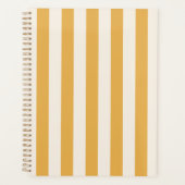 Vertikale Streifen, gelb und weiß gestrichen Planer (Vorderseite)