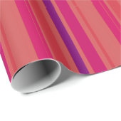 Vertikale Streifen Geschenkpapier (Rolleneckpunkt)