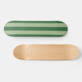 Vertikale Streifen, grün gestreift Skateboard (Horizontal)