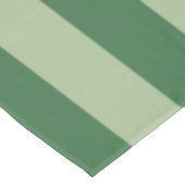 Vertikale Streifen, grün gestreift Tischdecke (Schrägansicht)