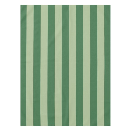 Vertikale Streifen, grün gestreift Tischdecke (Vorderseite)